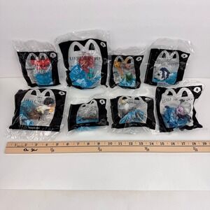 2023 McDonalds Little Mermaid Happy Meal Toy Full Set 1-8 Ariel Ursula Sebastian